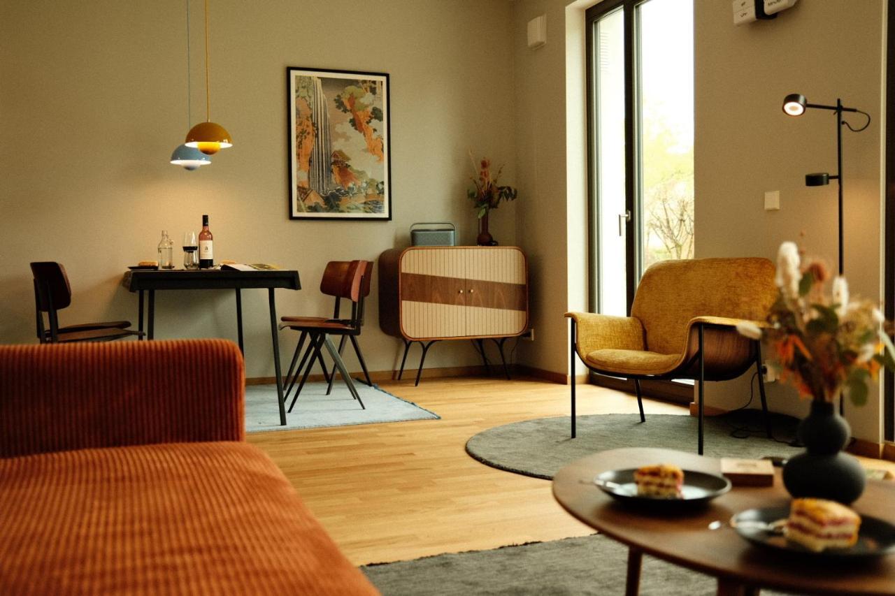 Bluestar Apartments Am Storkower See Inkl Badesteg Und Gartensauna Шторков Экстерьер фото