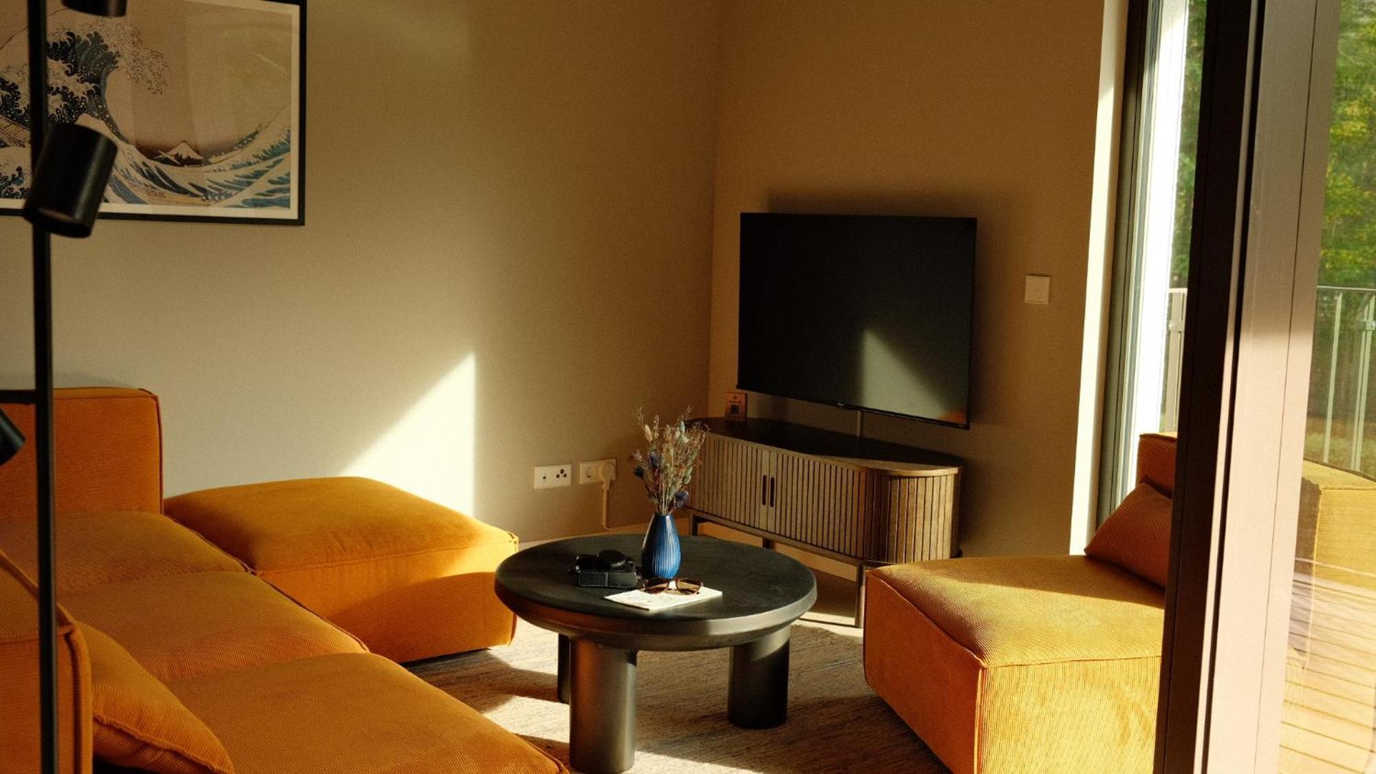 Bluestar Apartments Am Storkower See Inkl Badesteg Und Gartensauna Шторков Экстерьер фото